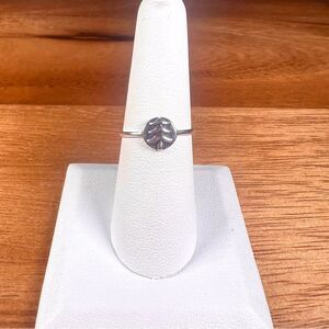 3D Tree Ring 925 Sterling Silver Outdoorsy Theme Ring